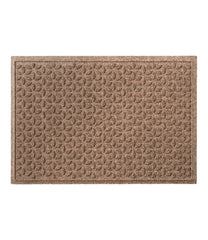 Heavyweight Recycled Waterhog Doormat, Blooming Circles | L.L.Bean sale