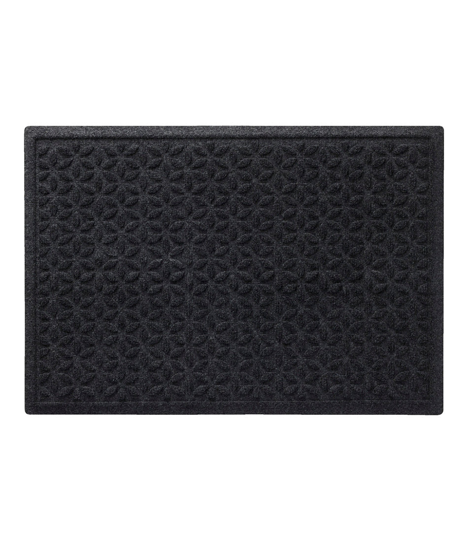 Heavyweight Recycled Waterhog Doormat, Blooming Circles | L.L.Bean sale