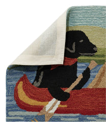 Indoor/Outdoor Vacationland Rug, Dog Canoe | L.L.Bean near me