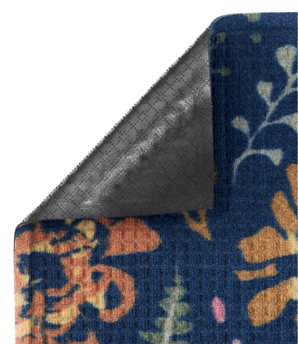 Printed Recycled Waterhog Doormat, Floral | L.L.Bean for sale