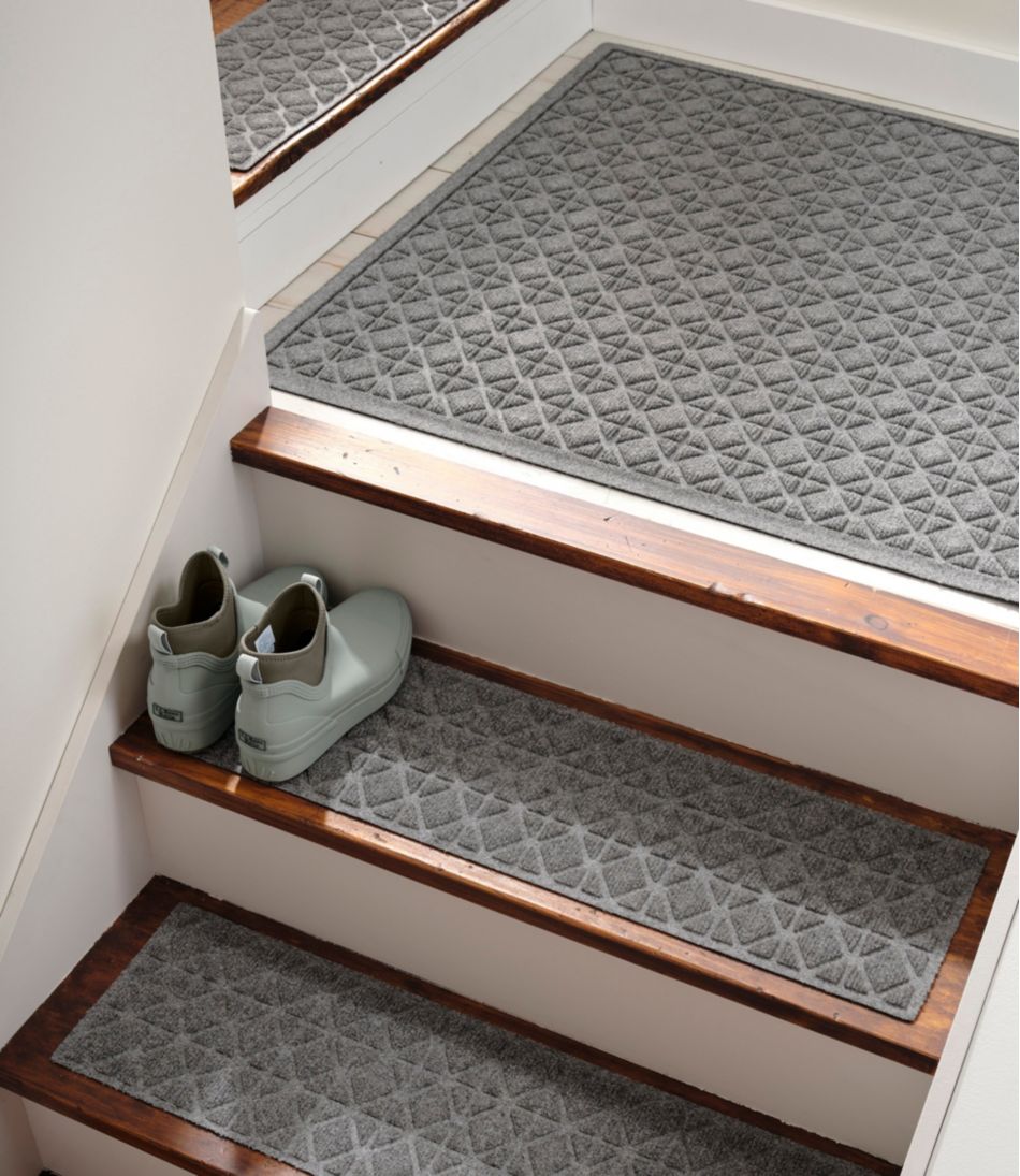 Everyspace Recycled Waterhog Mat, Stair Treads, Set of Four, Tiles | L.L.Bean on sale