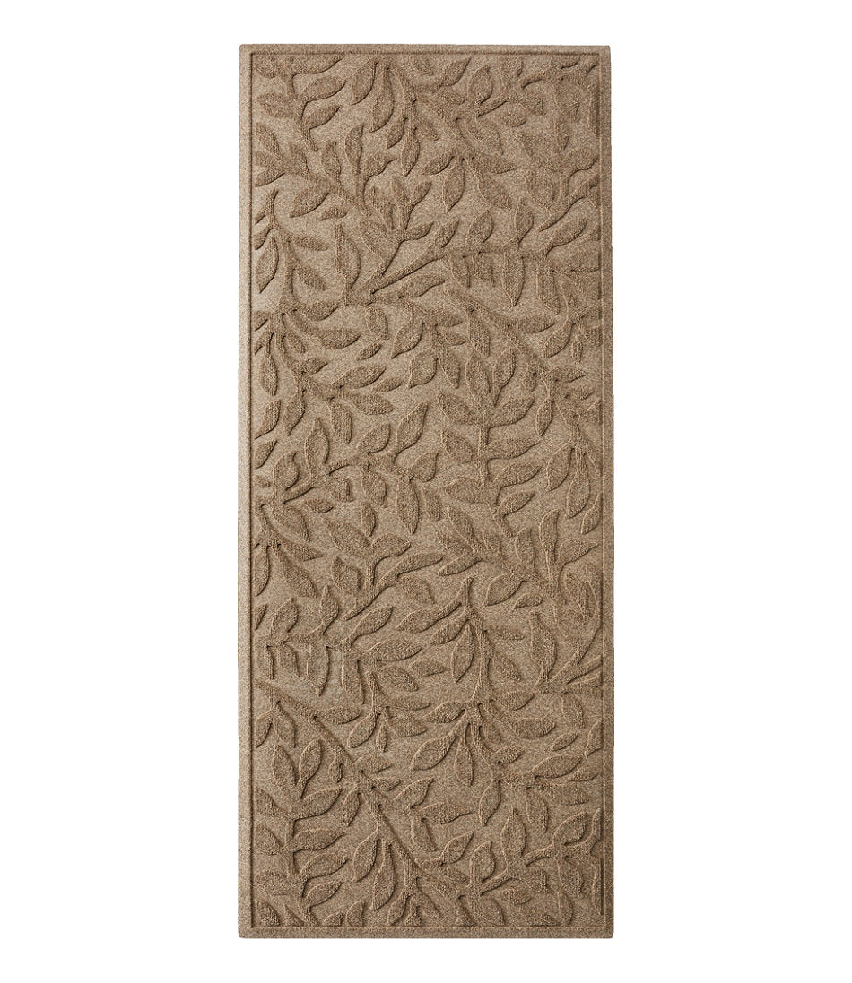 Heavyweight Recycled Waterhog Mat Runner, Woodland Leaf | L.L.Bean near me