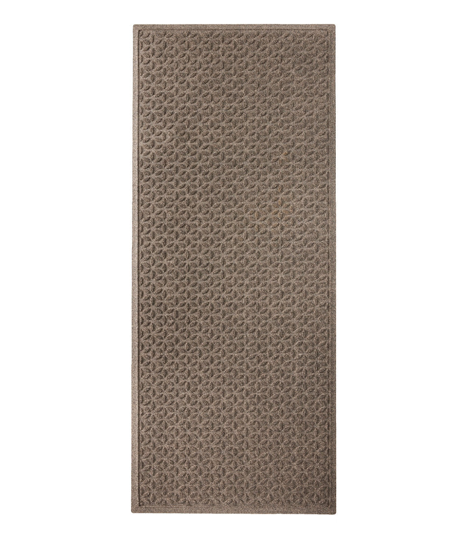 Heavyweight Recycled Waterhog Mat Runner, Blooming Circles | L.L.Bean online