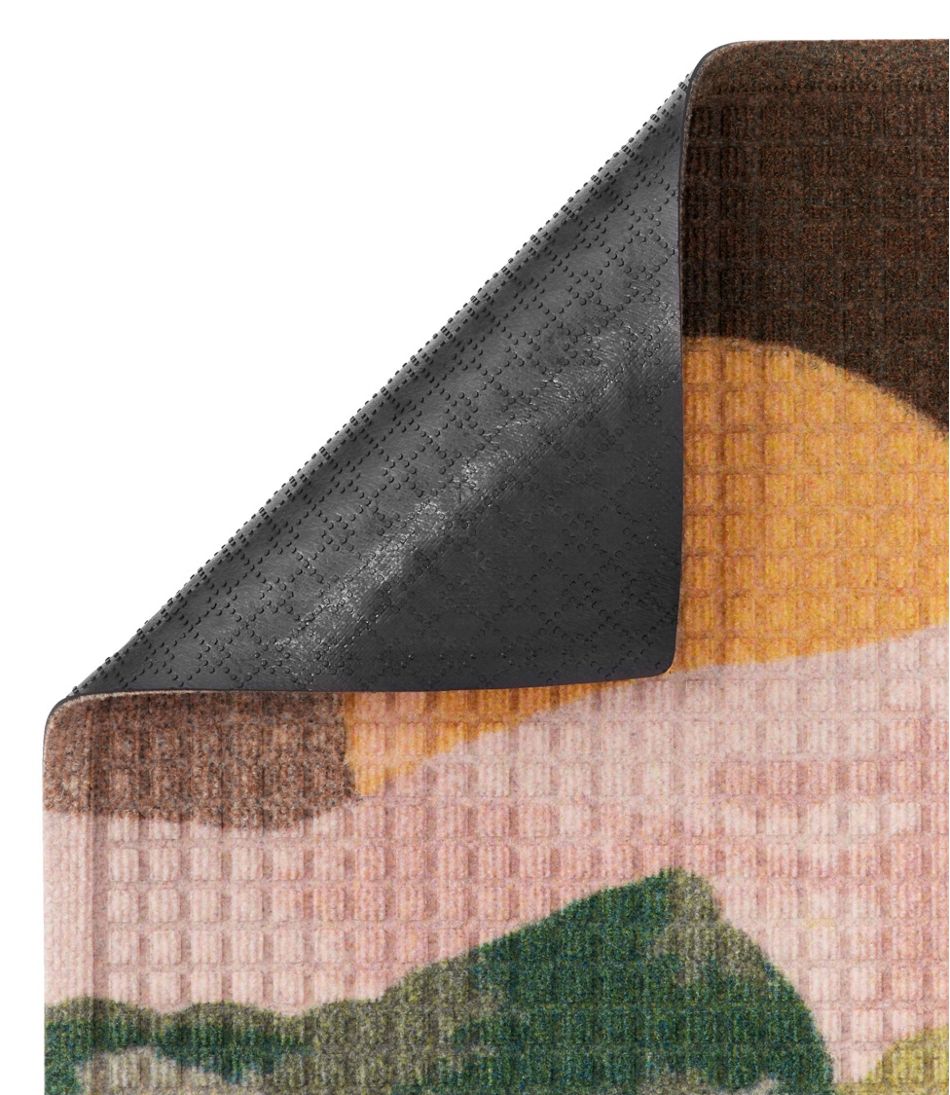Printed Recycled Waterhog Doormat, Sunset | L.L.Bean outlet