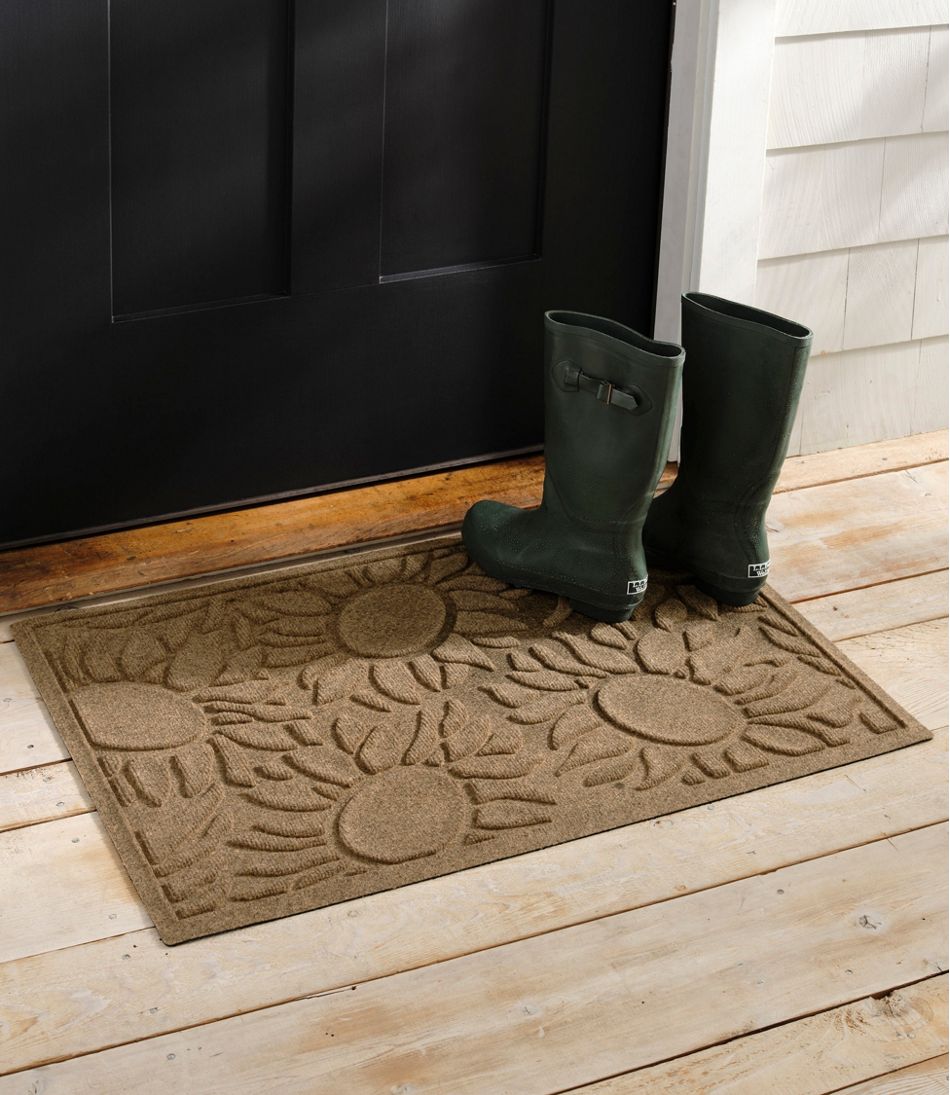 Everyspace Recycled Waterhog Doormat, Sunflower | L.L.Bean for sale