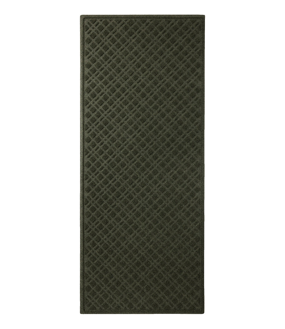 Heavyweight Recycled Waterhog Mat, Runner, Plaid | L.L.Bean on sale