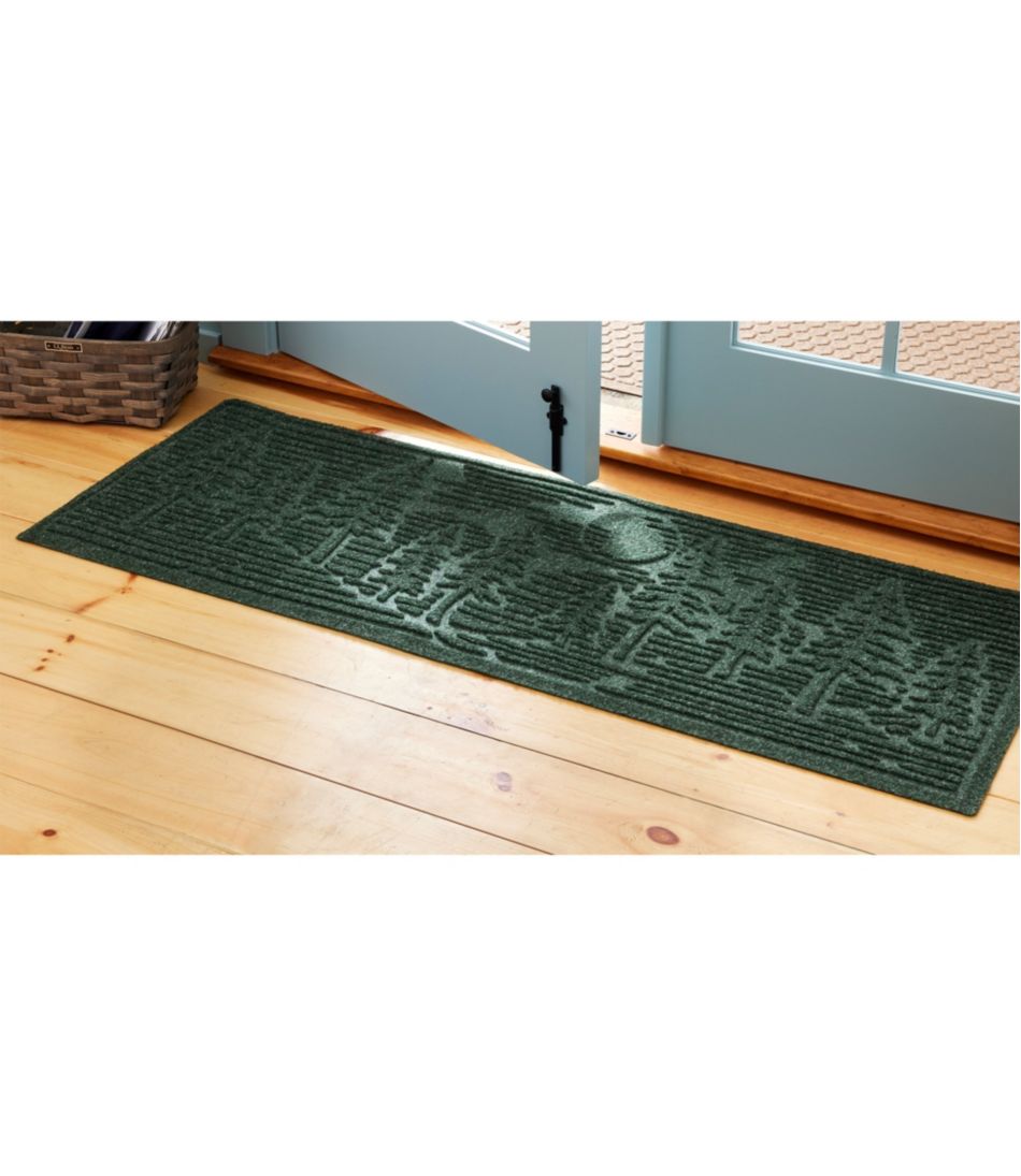 Everyspace Recycled Waterhog Wide Doormat, Pine Trees | L.L.Bean discount