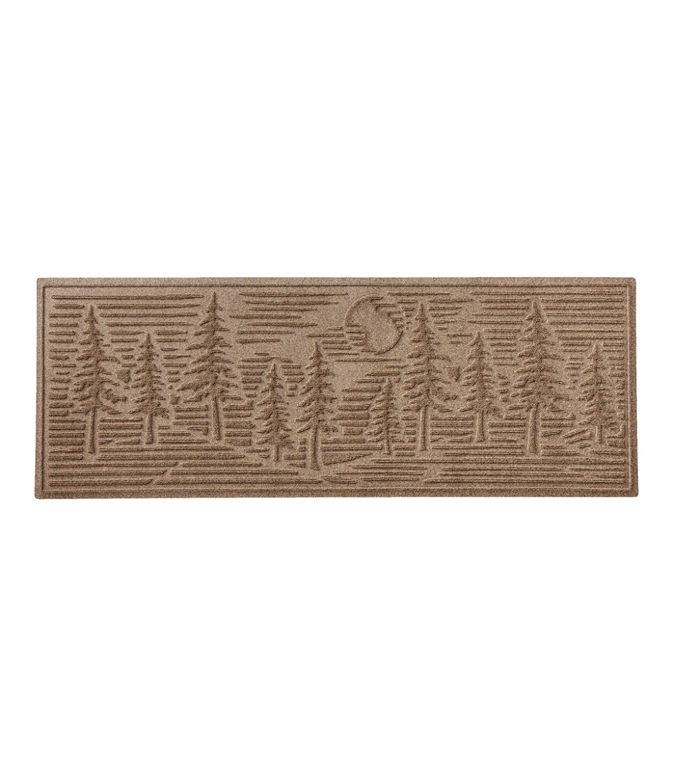 Everyspace Recycled Waterhog Wide Doormat, Pine Trees | L.L.Bean discount