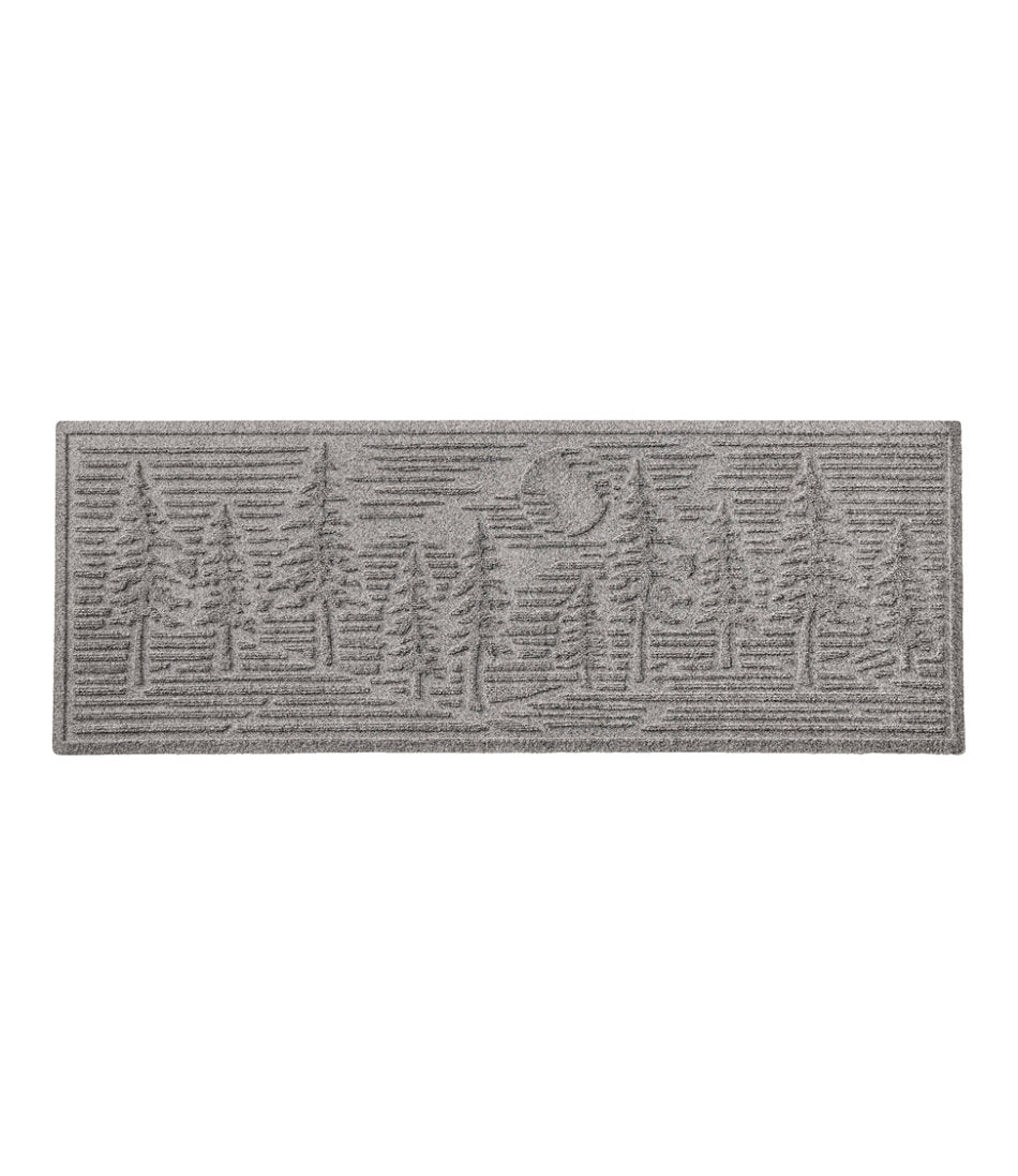 Everyspace Recycled Waterhog Wide Doormat, Pine Trees | L.L.Bean discount