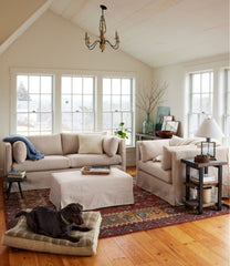 Double Border Wool Hooked Rug, Sienna Multi | L.L.Bean outlet
