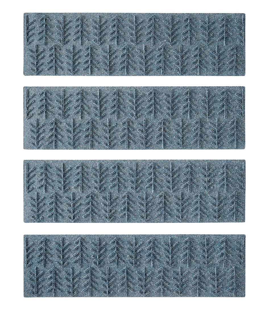 Everyspace Recycled Waterhog Mat, Stair Treads, Set of Four, Trees | L.L.Bean sale