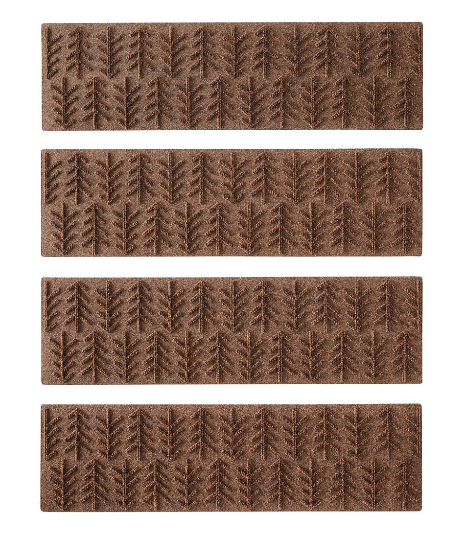 Everyspace Recycled Waterhog Mat, Stair Treads, Set of Four, Trees | L.L.Bean sale