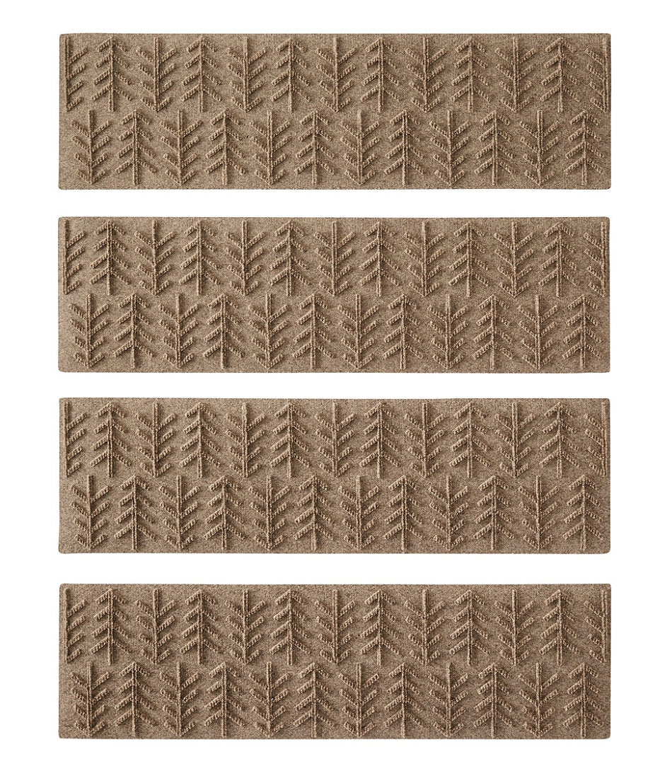 Everyspace Recycled Waterhog Mat, Stair Treads, Set of Four, Trees | L.L.Bean sale