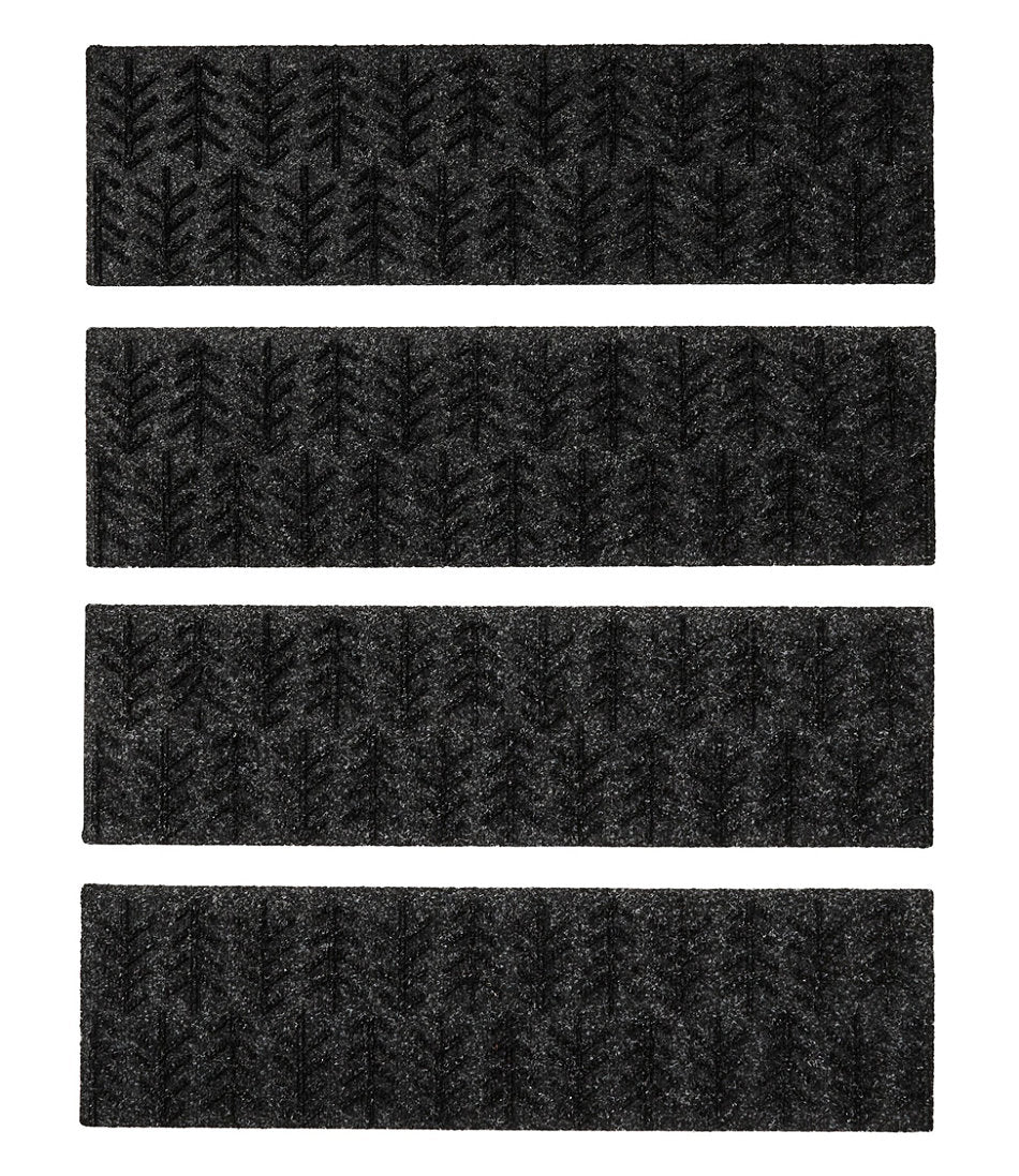 Everyspace Recycled Waterhog Mat, Stair Treads, Set of Four, Trees | L.L.Bean sale