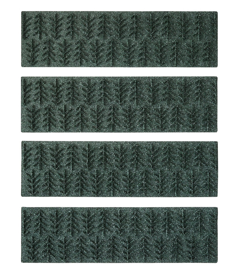 Everyspace Recycled Waterhog Mat, Stair Treads, Set of Four, Trees | L.L.Bean sale
