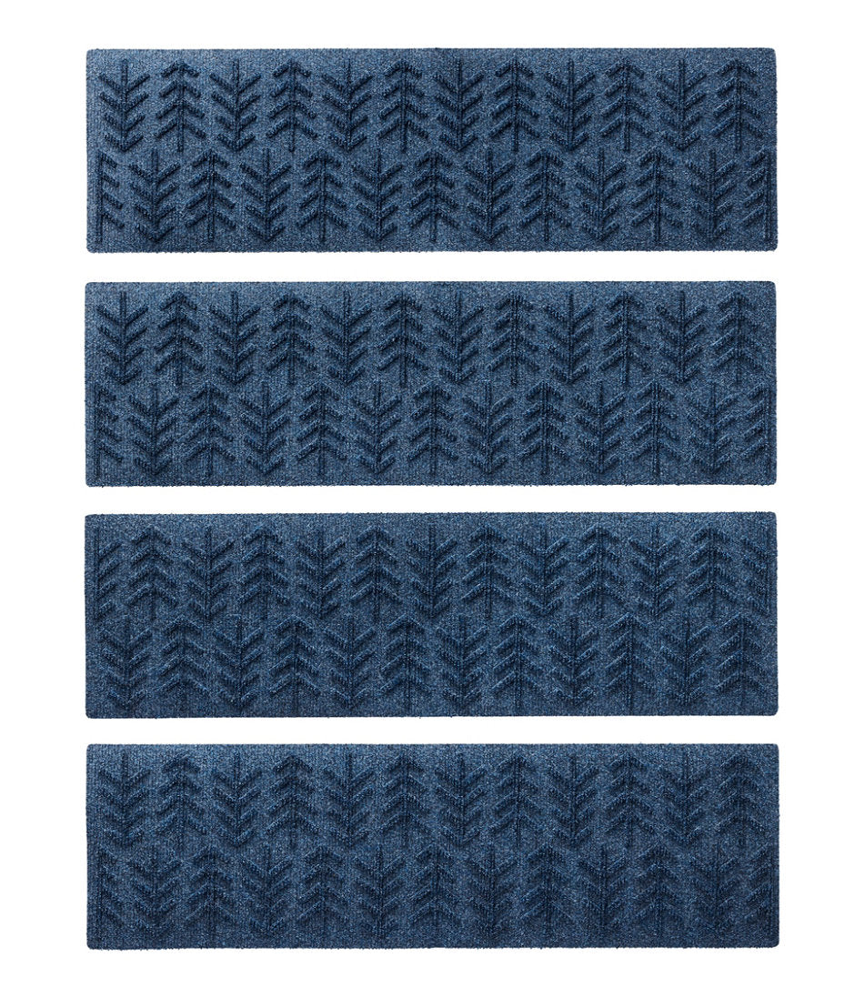 Everyspace Recycled Waterhog Mat, Stair Treads, Set of Four, Trees | L.L.Bean sale
