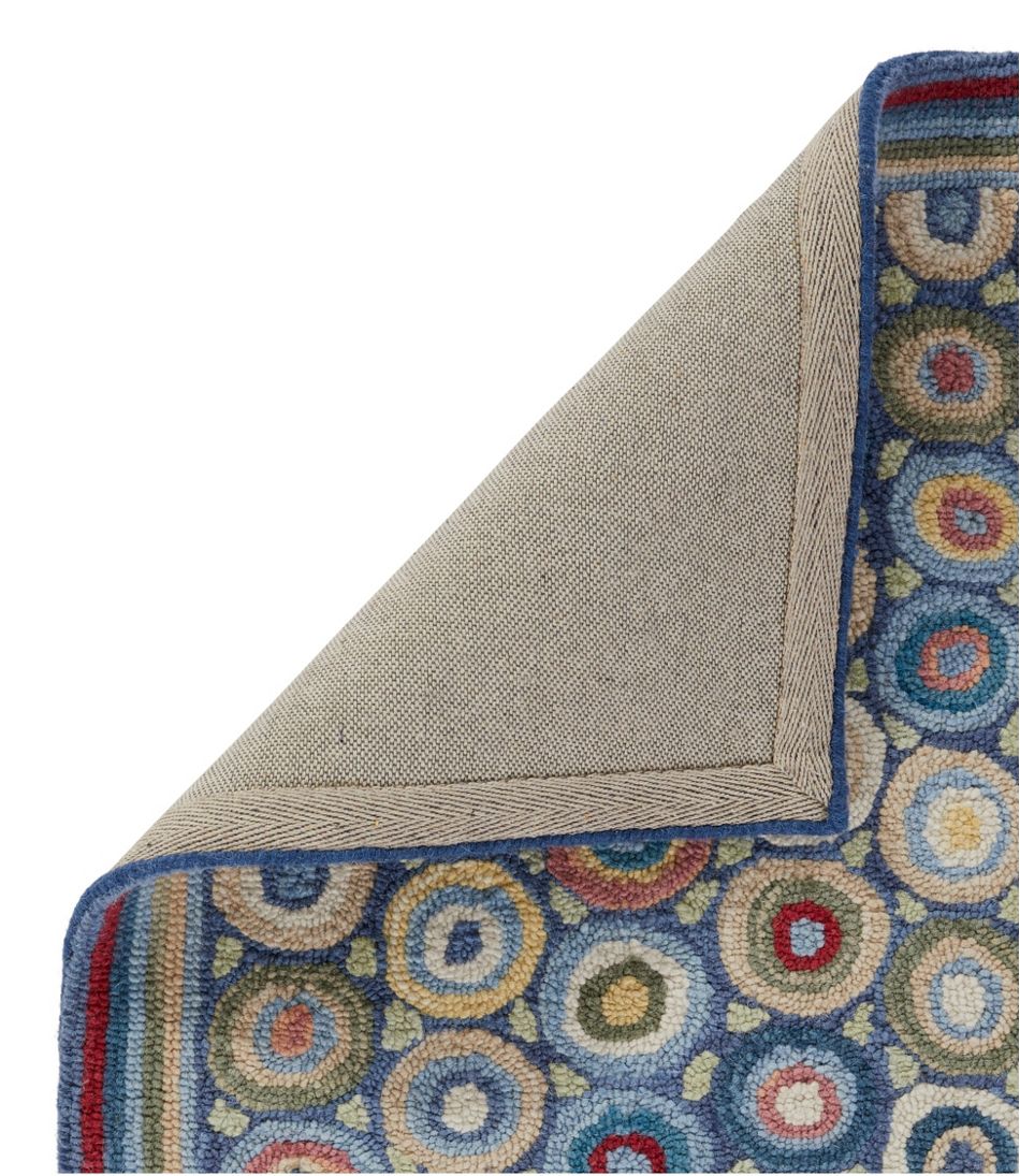 Bean's Wool Hooked Runner, Coins | L.L.Bean discount