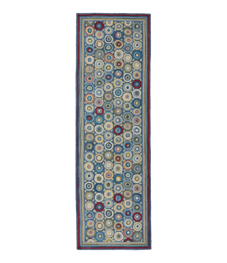 Bean's Wool Hooked Runner, Coins | L.L.Bean discount