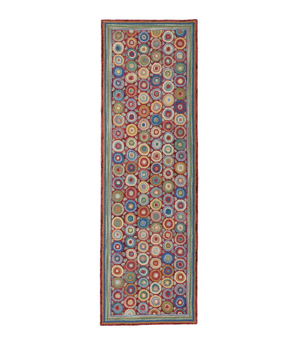 Bean's Wool Hooked Runner, Coins | L.L.Bean discount