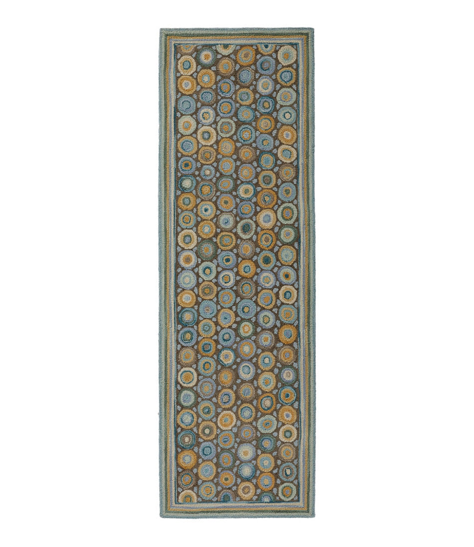 Bean's Wool Hooked Runner, Coins | L.L.Bean discount