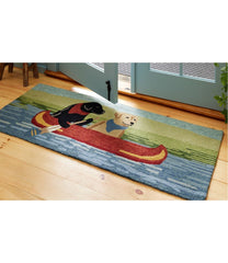Indoor/Outdoor Vacationland Runner, Dog Canoe | L.L.Bean discount