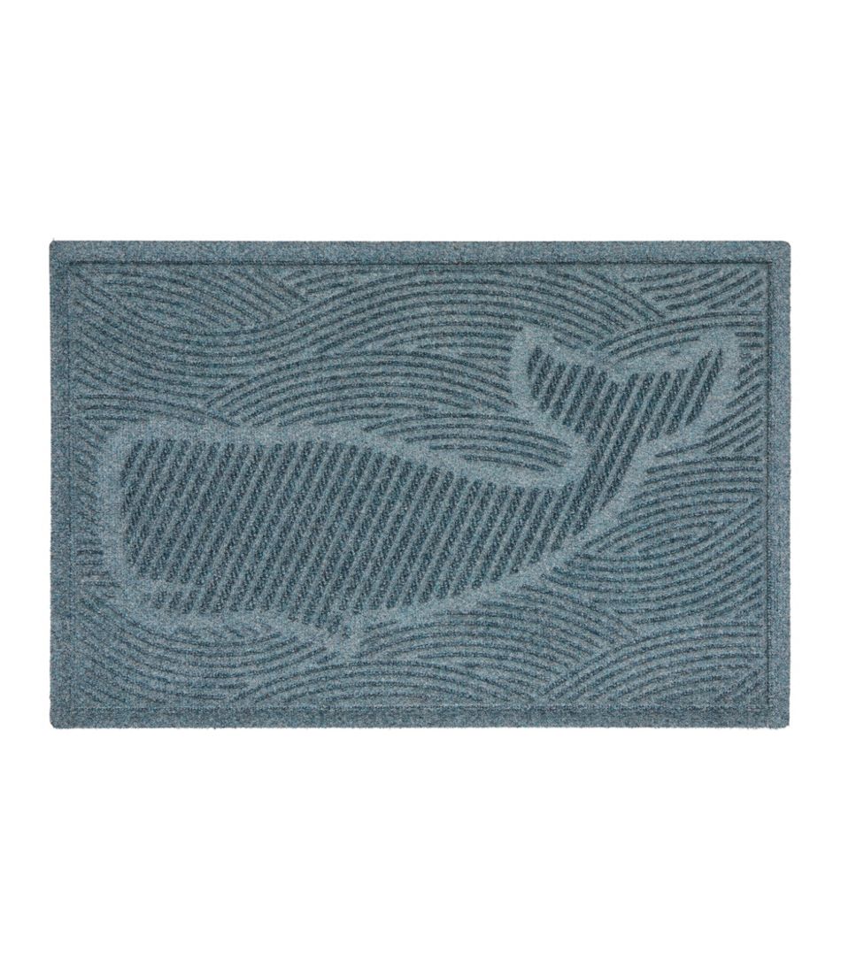 Everyspace Recycled Waterhog Doormat, Swimming Whale | L.L.Bean sale