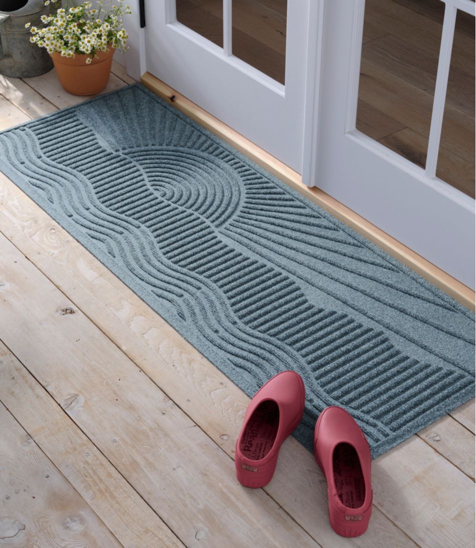 Everyspace Recycled Waterhog Wide Doormat, Sunrise | L.L.Bean online
