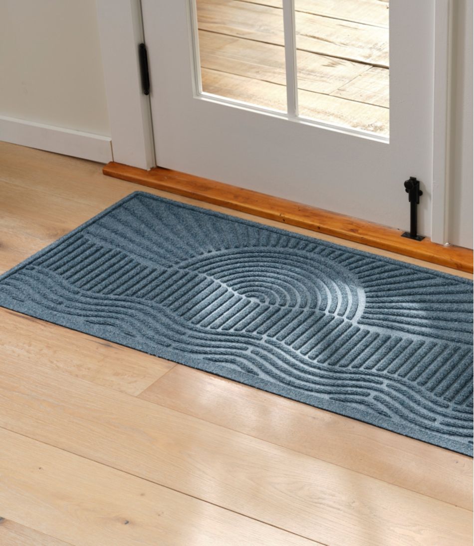 Everyspace Recycled Waterhog Wide Doormat, Sunrise | L.L.Bean online