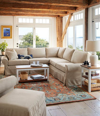Single Border Terracotta Wool Tufted Rug | L.L.Bean sale