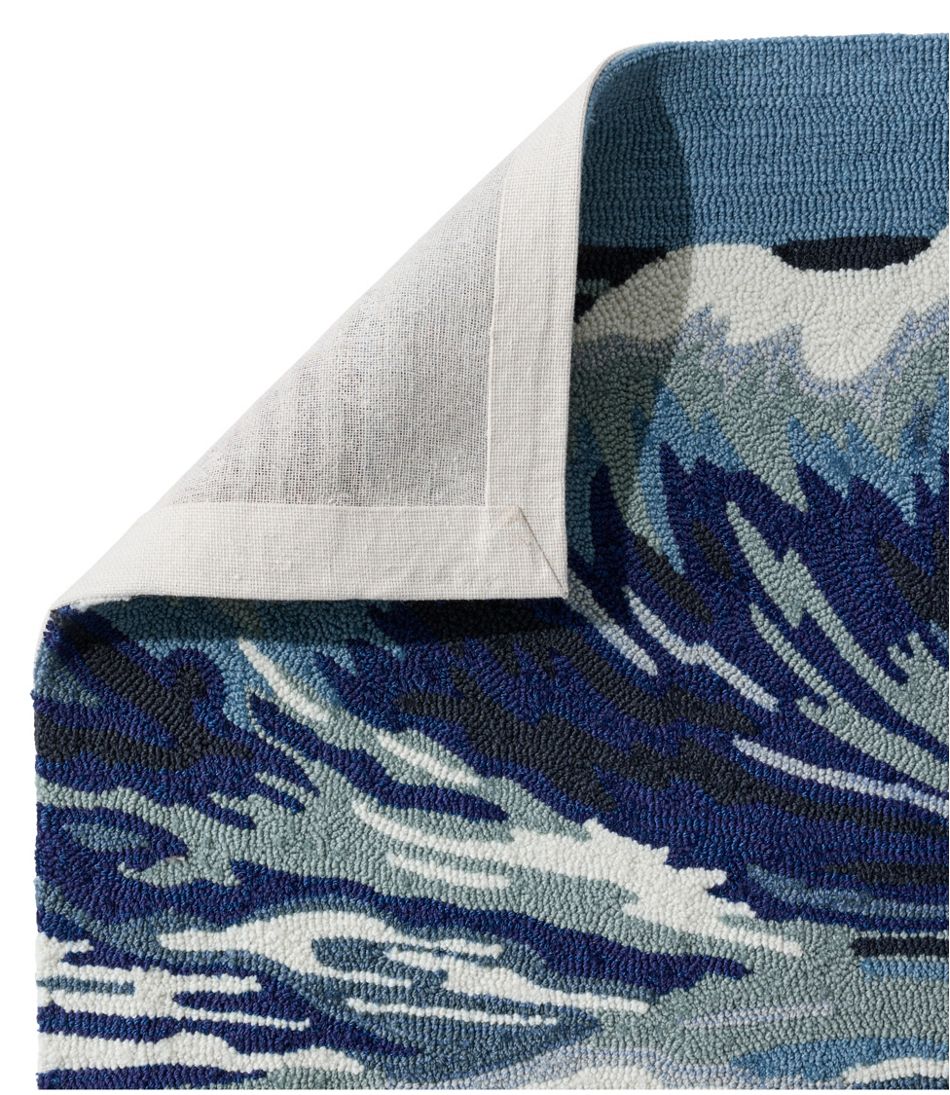 Indoor/Outdoor Vacationland Runner, Ocean Waves | L.L.Bean discount