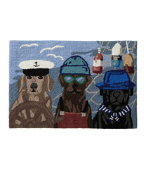 Indoor/Outdoor Vacationland Rug, Seaside Dogs | L.L.Bean on sale