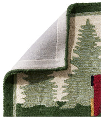 Wool Hooked Novelty Runner, Dog Caravan | L.L.Bean on sale