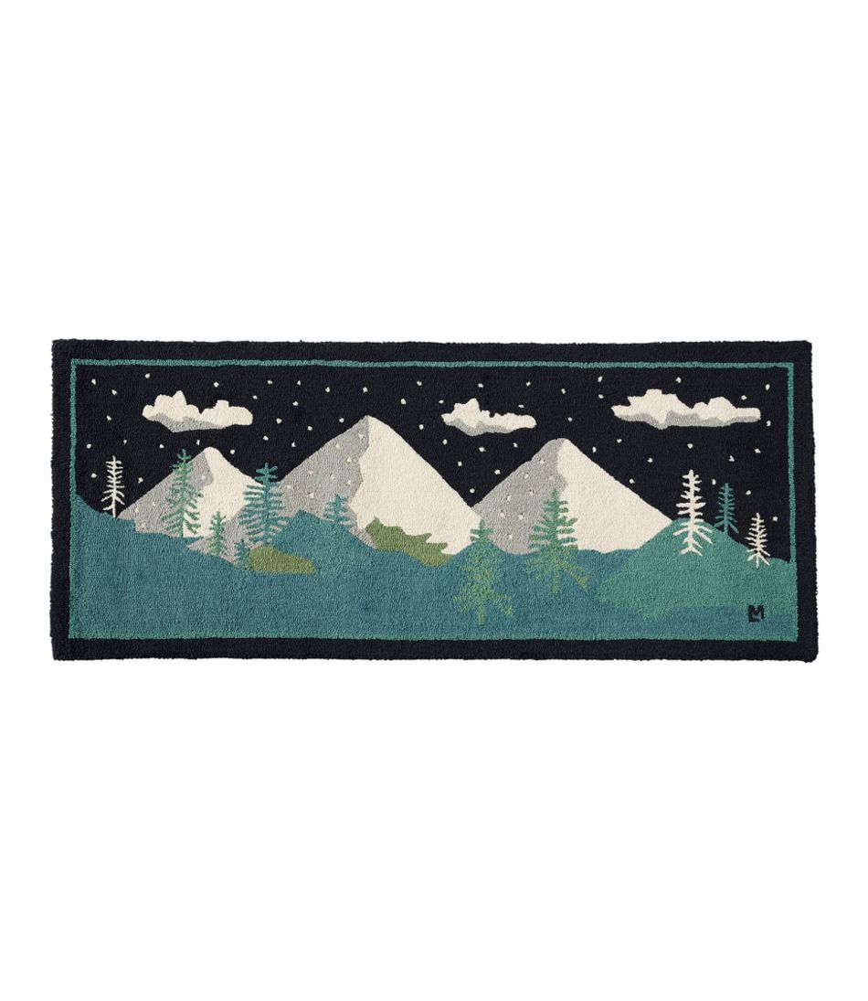 Wool Hooked Runner, Winter Woods | L.L.Bean near me