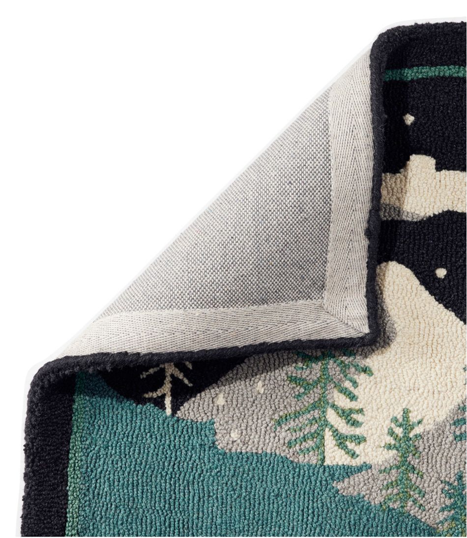 Wool Hooked Runner, Winter Woods | L.L.Bean near me