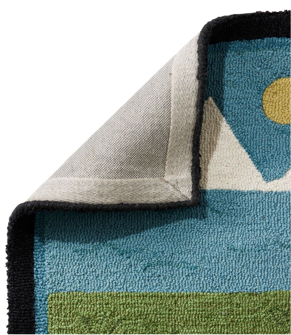 Wool Hooked Novelty Runner, Lakeside Labs | L.L.Bean discount