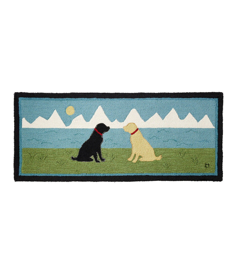 Wool Hooked Novelty Runner, Lakeside Labs | L.L.Bean discount