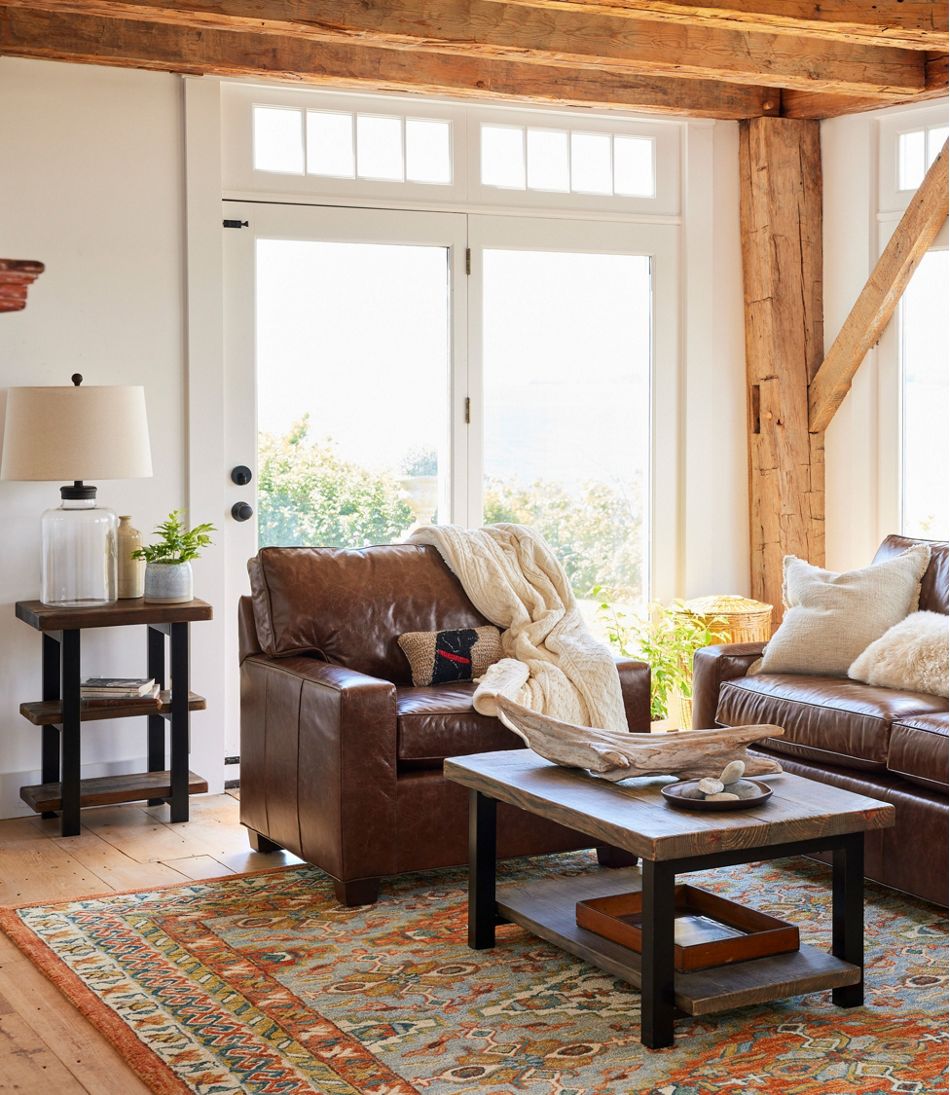 Bordered Medallion Wool Tufted Rug | L.L.Bean outlet