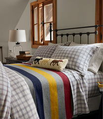 Wool Hooked Throw Pillow, Lab Trio, 8" x 24" | L.L.Bean on sale