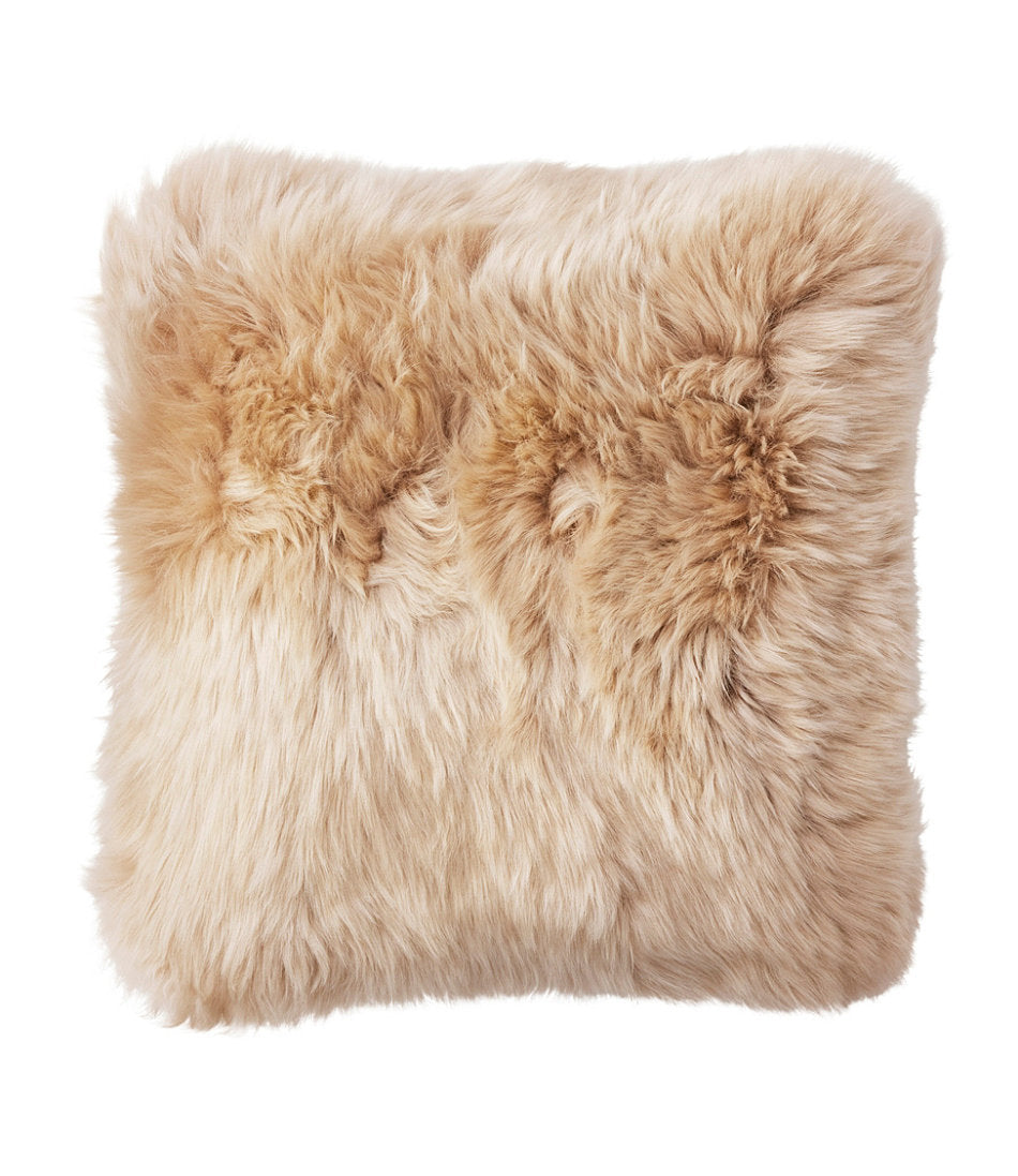 Sheepskin Throw Pillow, 14" x 14" | L.L.Bean for sale