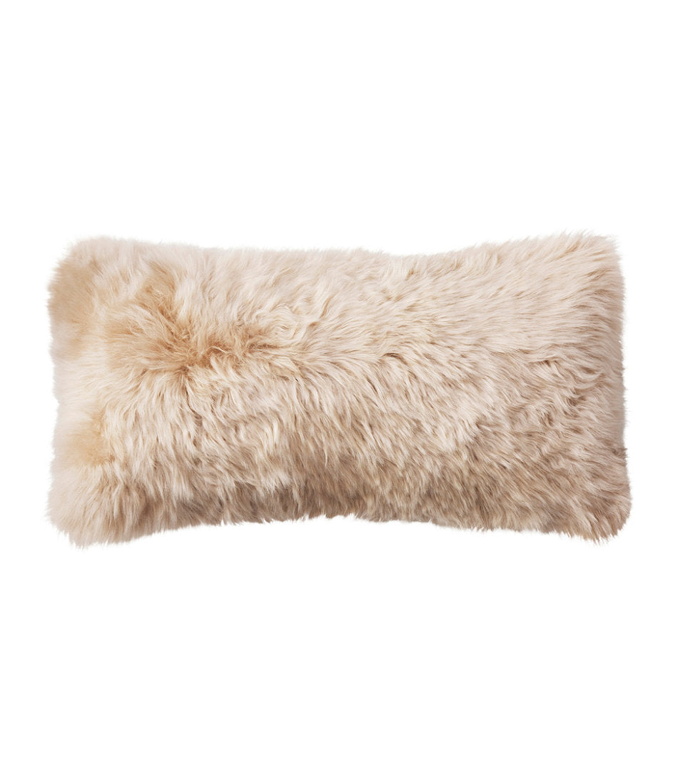 Sheepskin Throw Pillow, 11" x 22" | L.L.Bean discount
