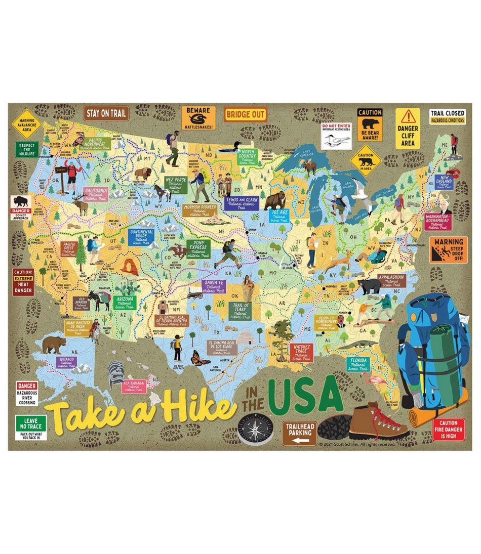 Take A Hike Puzzle, 500 Pieces | L.L.Bean discount