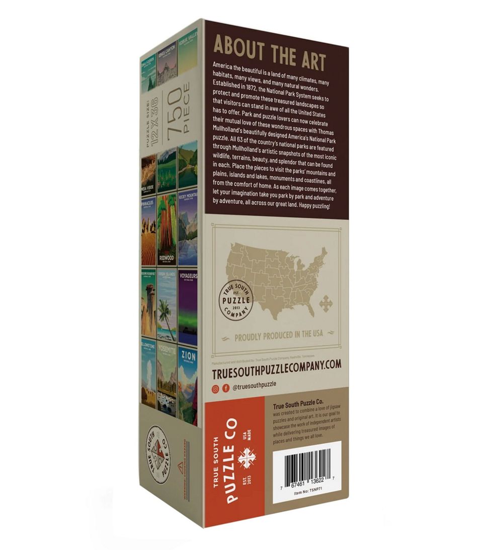 America's National Park Puzzle, 750 Pieces | L.L.Bean sale