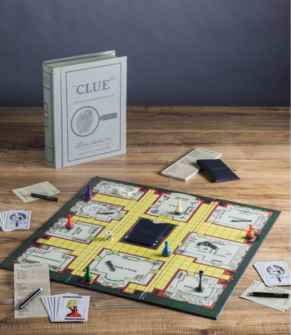 Clue Vintage Bookshelf Game | L.L.Bean for sale