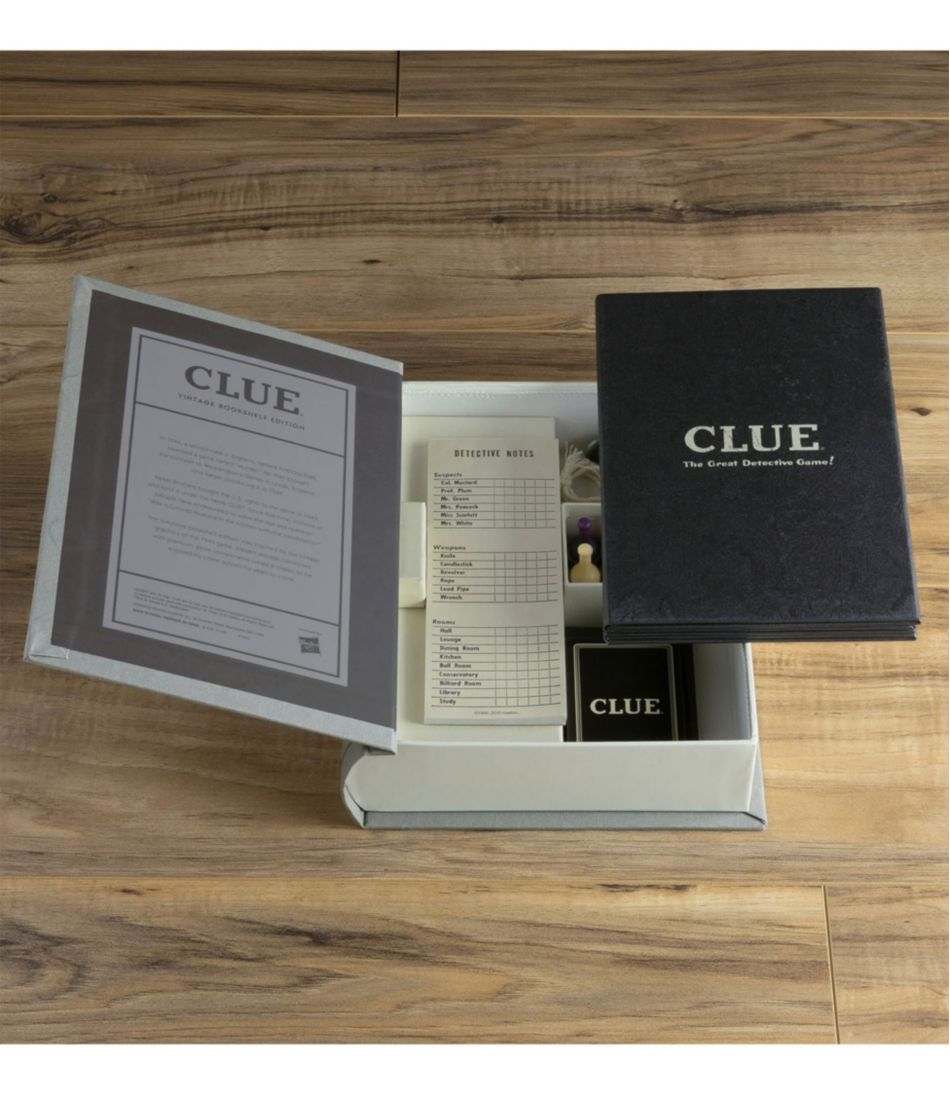 Clue Vintage Bookshelf Game | L.L.Bean for sale