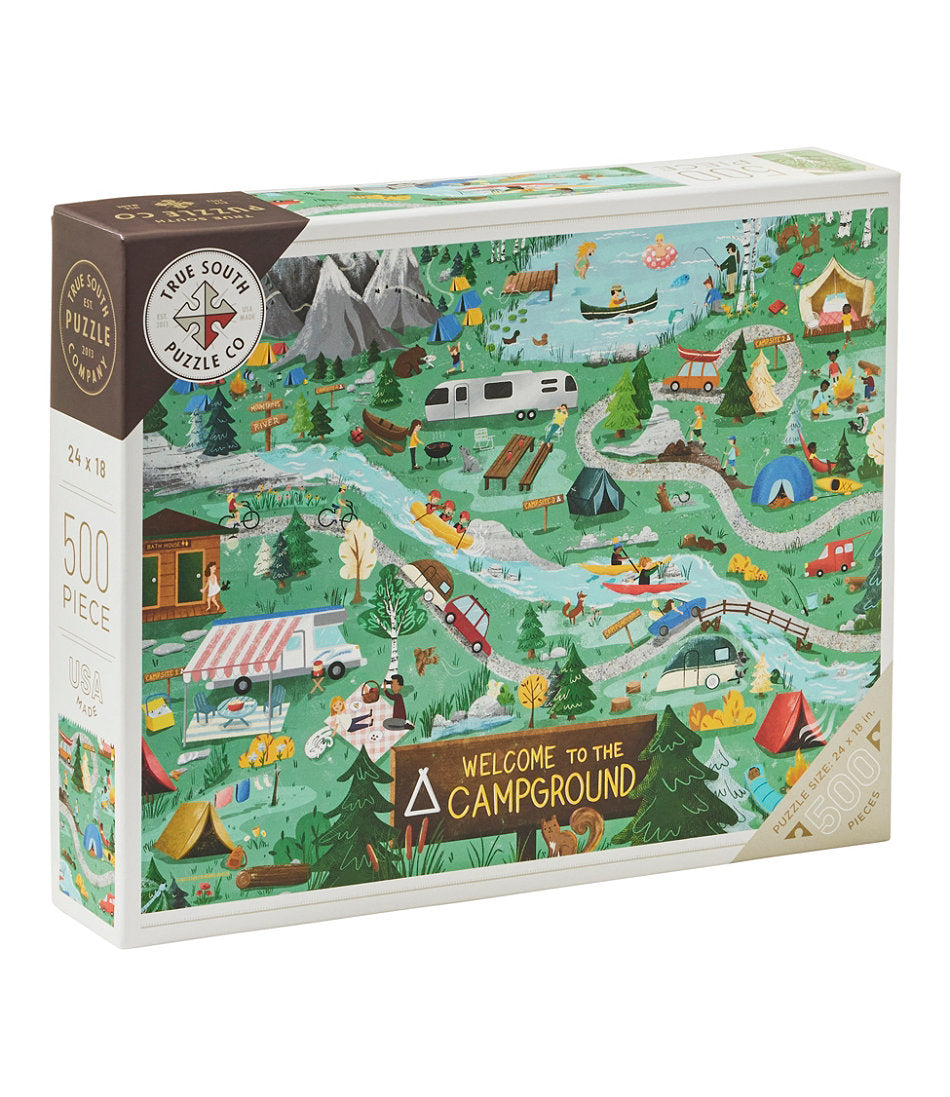 Campground Puzzle, 500 Pieces | L.L.Bean outlet