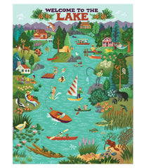 Lake Living Puzzle, 500 Pieces | L.L.Bean online