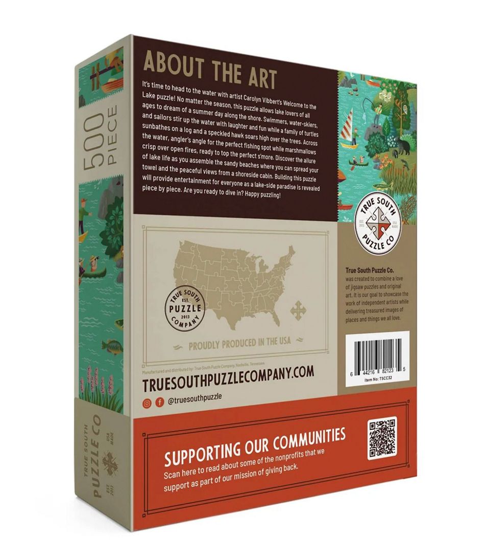 Lake Living Puzzle, 500 Pieces | L.L.Bean online