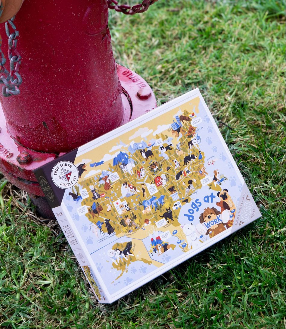 Dogs at Work Puzzle, 500 Pieces | L.L.Bean on sale