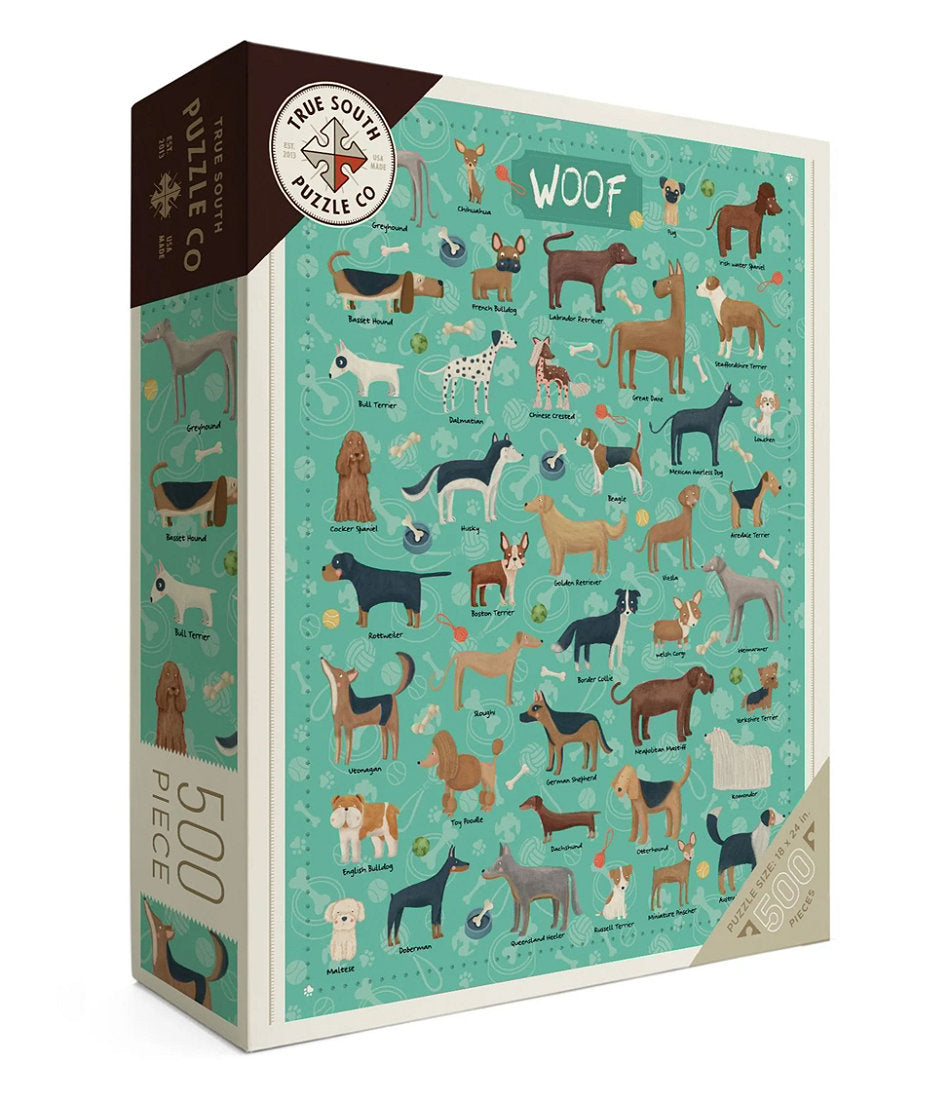 Woof Dogs Puzzle, 500 Pieces | L.L.Bean near me