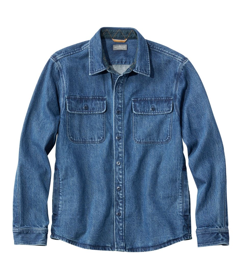 Men's Signature Denim Workshirt | L.L.Bean for sale
